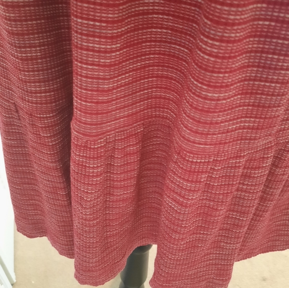 Anthropologie daily practice boho flounce mini dress sz XS *6 - Picture 6 of 7